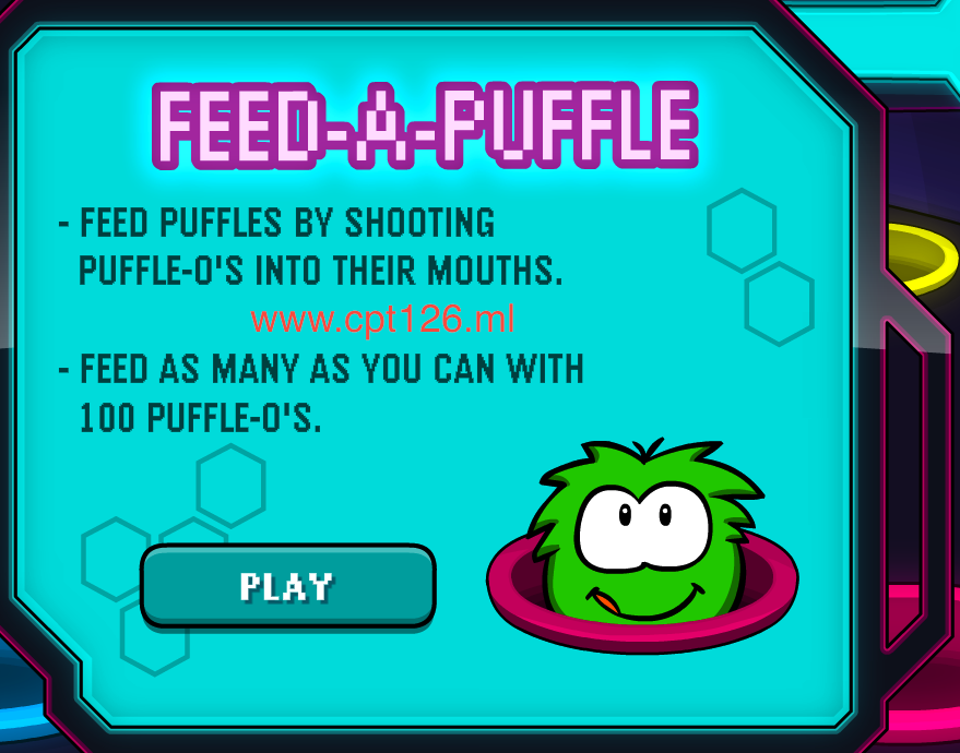 Instructions - Feed a puffle