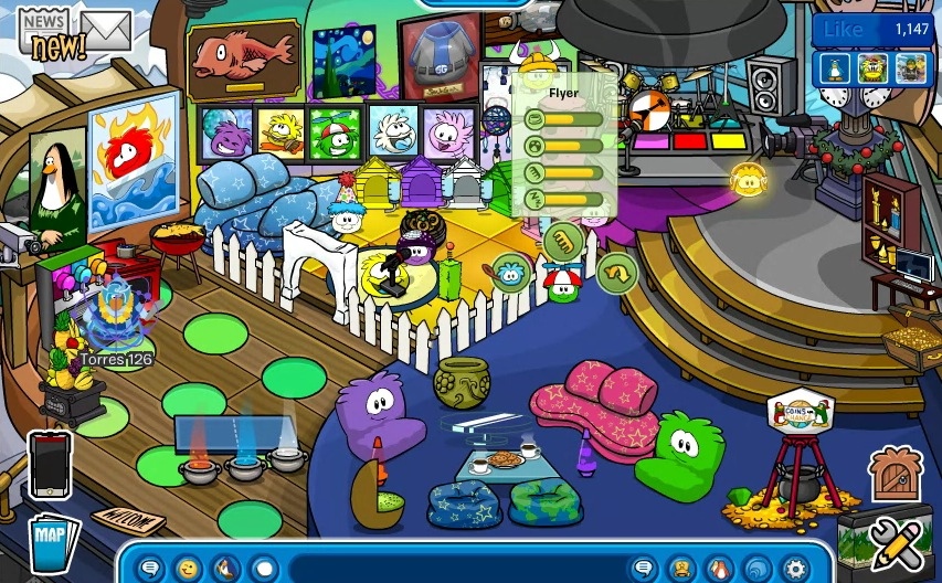 CP Rewritten: Igloo Likes “Soon” to be Implemented – Club Penguin Mountains