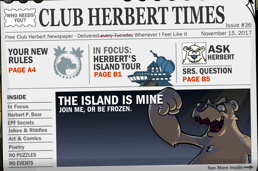 club penguin island herbert