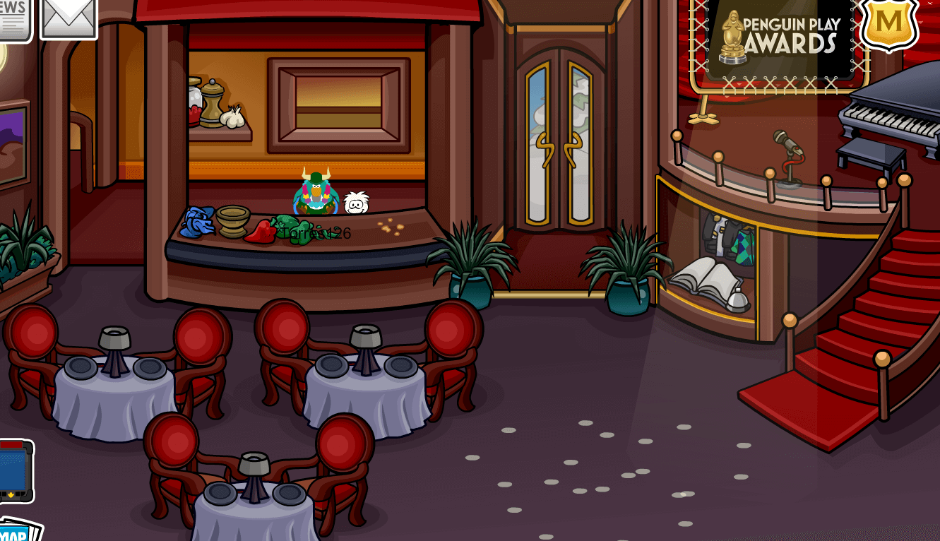 pizza parlour for ppa – Club Penguin Mountains