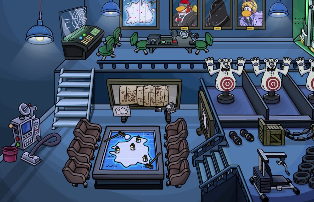 Club Penguin: Welcome Room! 