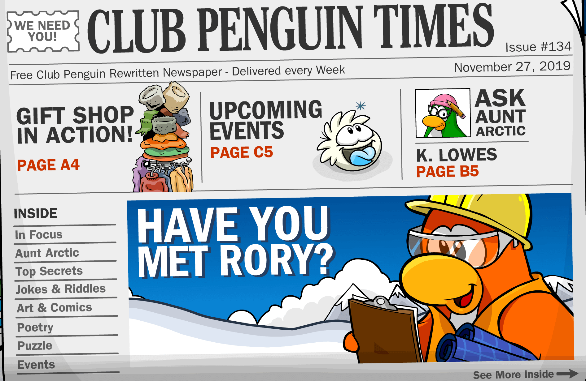 Total 56+ imagen club penguin news