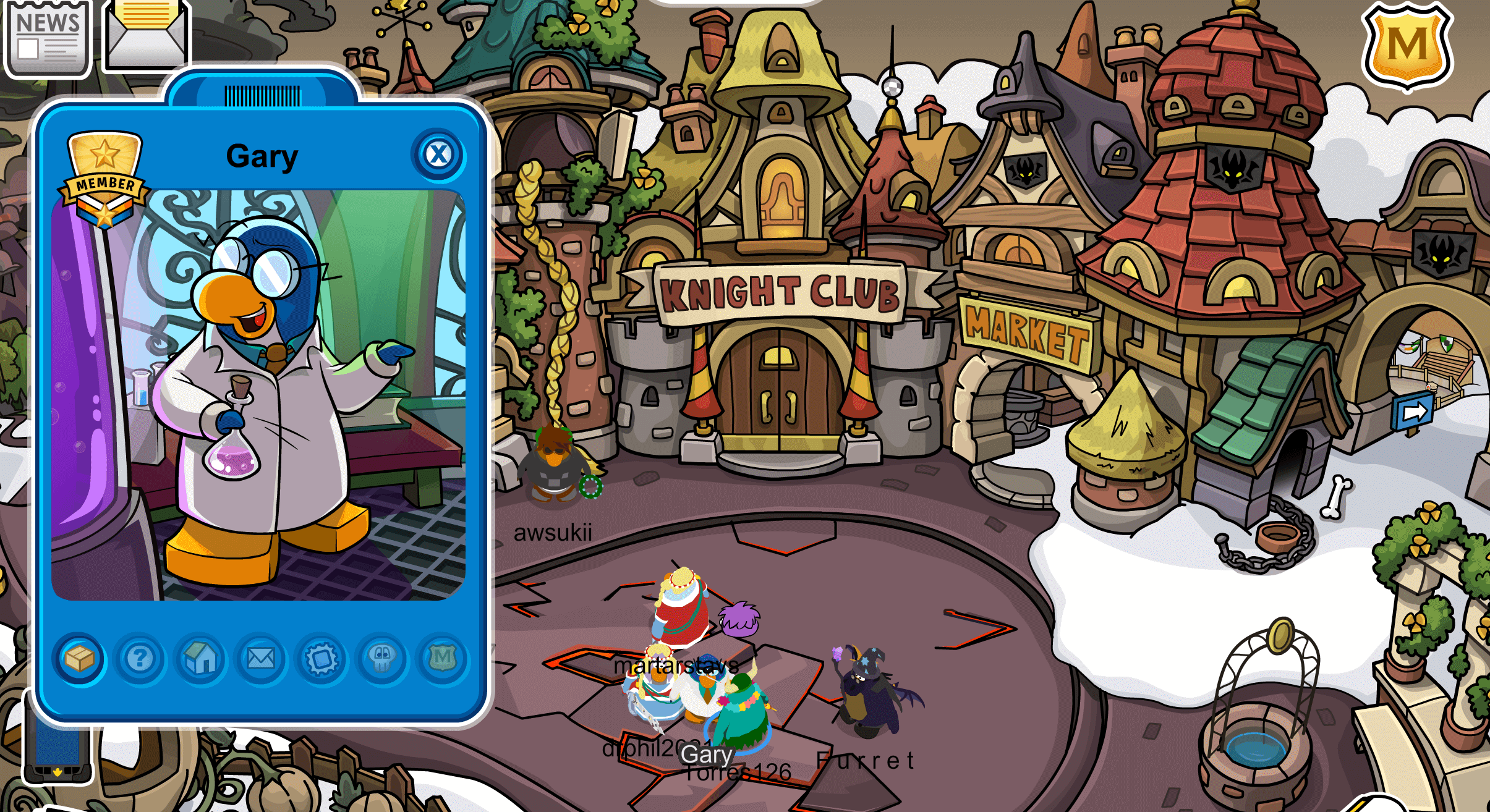 Club Penguin Rewritten: Gary's Ancient Giveaway – Club Penguin Mountains