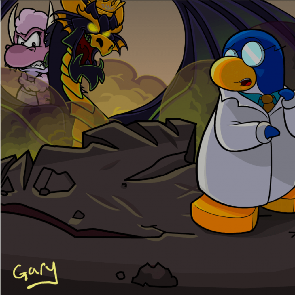 We thinkin about starting a dragon cult on CP Rewritten. about to take over  the island : r/ClubPenguin