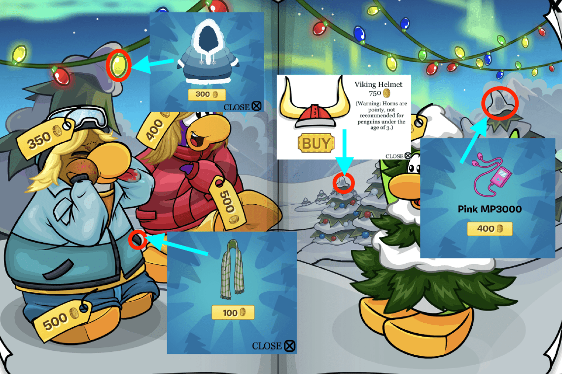 Club Penguin Rewritten Clothing Catalog Secrets Club Penguin Mountains