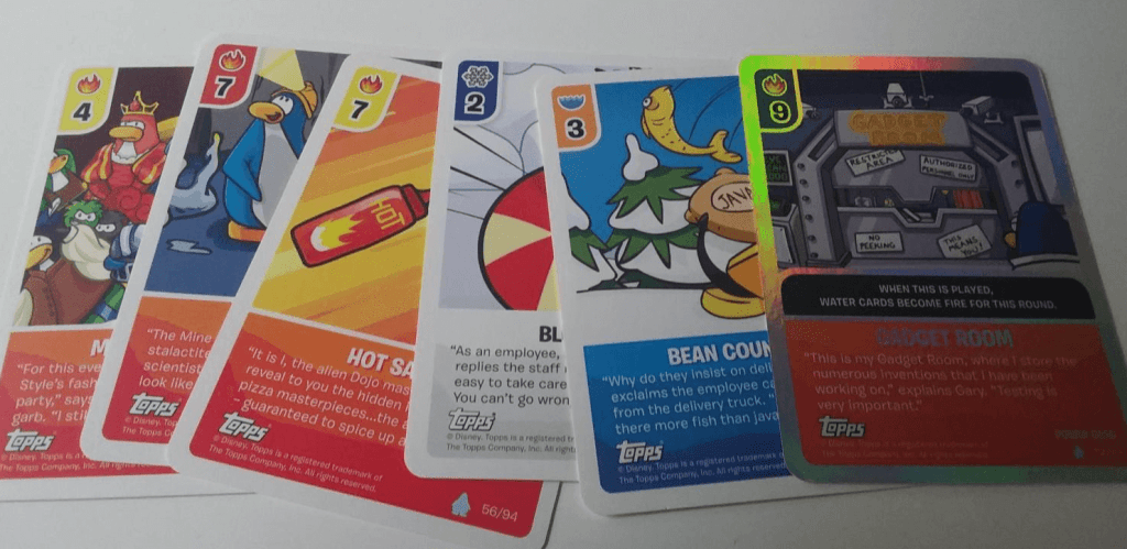 Club Penguin Card Jitsu Series 4 Cards