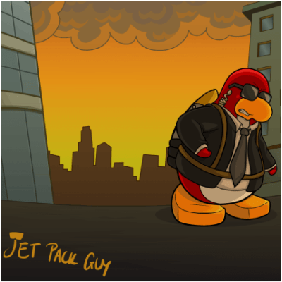 Jet Pack Guy Tracker – Club Penguin Mountains