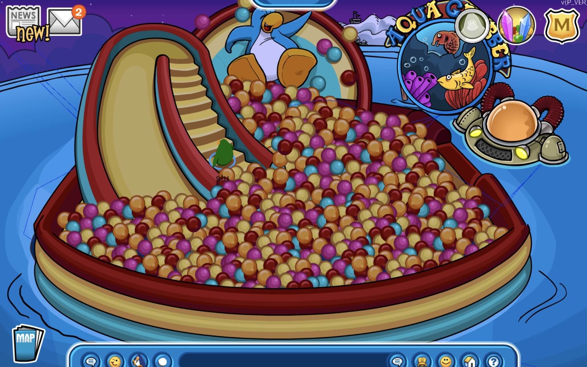 CP Rewritten Fair Iceberg Sneak Peek Club Penguin Mountains